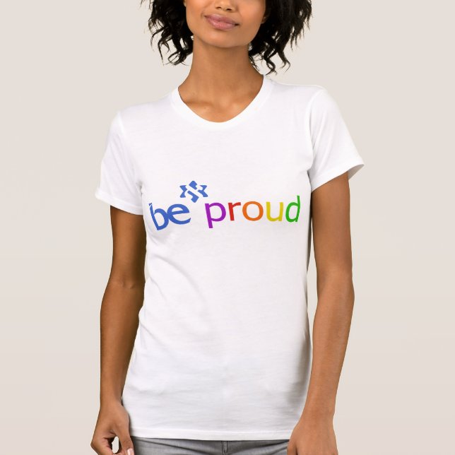 SidBE_proud_rainbow upplaga 1 T-shirt (Framsida)