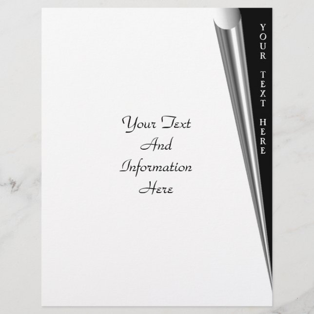 SidböjningsFlyer Reklamblad (Framsidan)