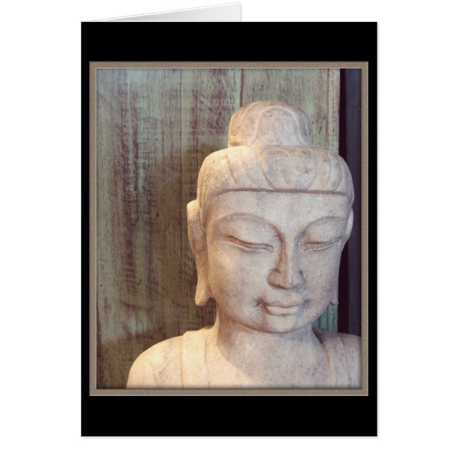 Siddhartha Gautama Photo Hälsningskort (Framsidan)