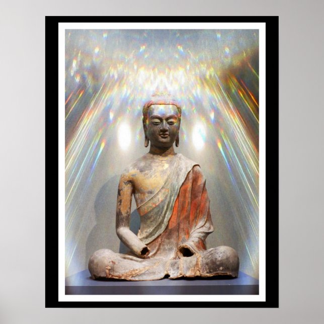 Siddhartha Gautama Statue Poster (Framsidan)