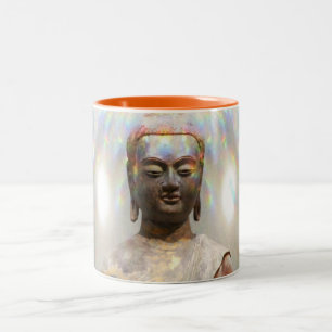 Siddhartha Gautama Statue Två-Tonad Mugg