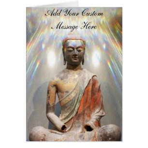Siddhartha Gautama staty Hälsningskort