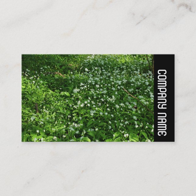 Side Band - Woodland Flowers Visitkort (Framsida)