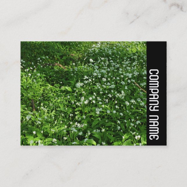 Side Band - Woodland Flowers Visitkort (Framsida)