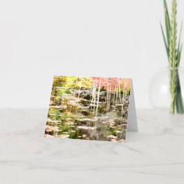 Side Bog vid Walden Pond Anteckningskort