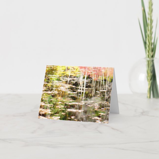 Side Bog vid Walden Pond Anteckningskort (Framsida)