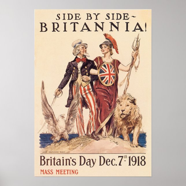 Side by Side Britannia Poster (Framsidan)