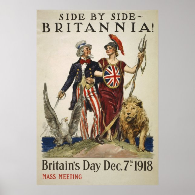 Side by Side Britannia Poster (Framsidan)