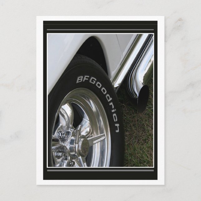 Side Exhaust Vykort (Framsida)