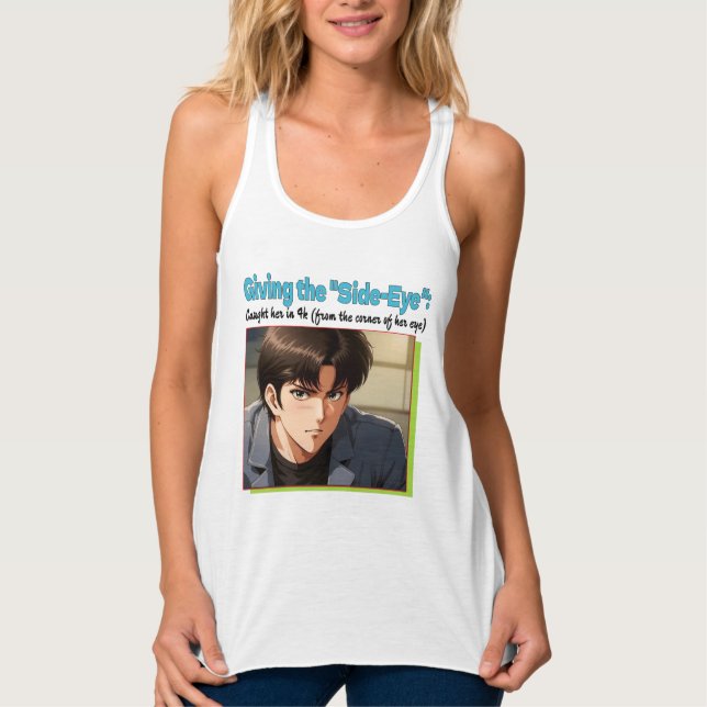 Side-Eye 4K Linne Med Racerback (Framsida)