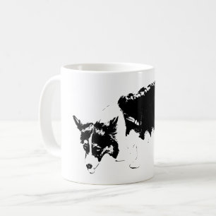 Side-Öga scout Kaffemugg