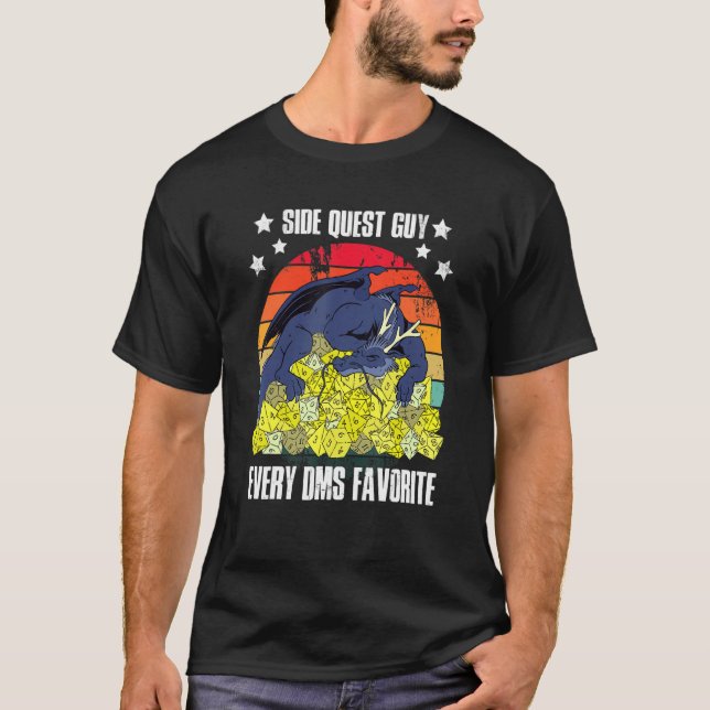 Side Quest Guy Every DMs Favorite 1 T Shirt (Framsida)