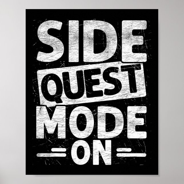 Side Quest Mode På Roligt Spelarfestival  Poster (Framsidan)