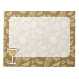 Sidecar cocktail anteckningsblock