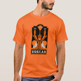 Sidecar Cocktail Art Deco T Shirt