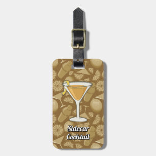 Sidecar cocktail bagagebricka
