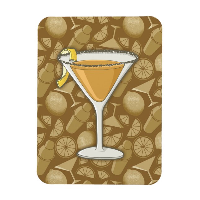 Sidecar cocktail magnet (Vertikal)