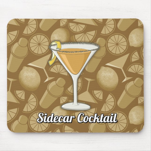 Sidecar cocktail musmatta (Framsidan)