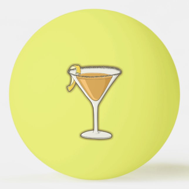 Sidecar cocktail pingisboll (Framsidan)