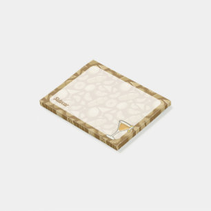 Sidecar Cocktail Post-it Block