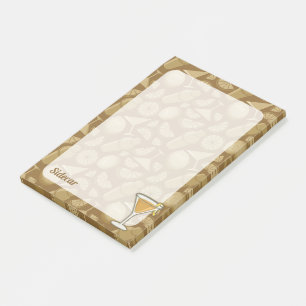 Sidecar Cocktail Post-it Block