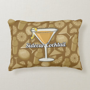 Sidecar Cocktail Prydnadskudde