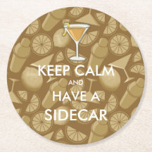 Sidecar cocktail