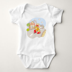 Sidecar Friends Baby Sleeper Tee