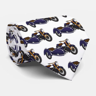 Sidecar lila motorcykelillustration slips