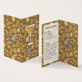 Sidecar Recipe Visitkort