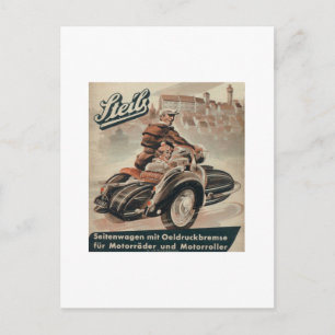 Sidecar Vykort