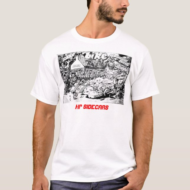 Sidecarists gör det tillsammans t-shirt (Framsida)