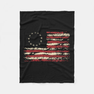 Sided Front and Back - jag röstar dömd Felon 2 Fleecefilt