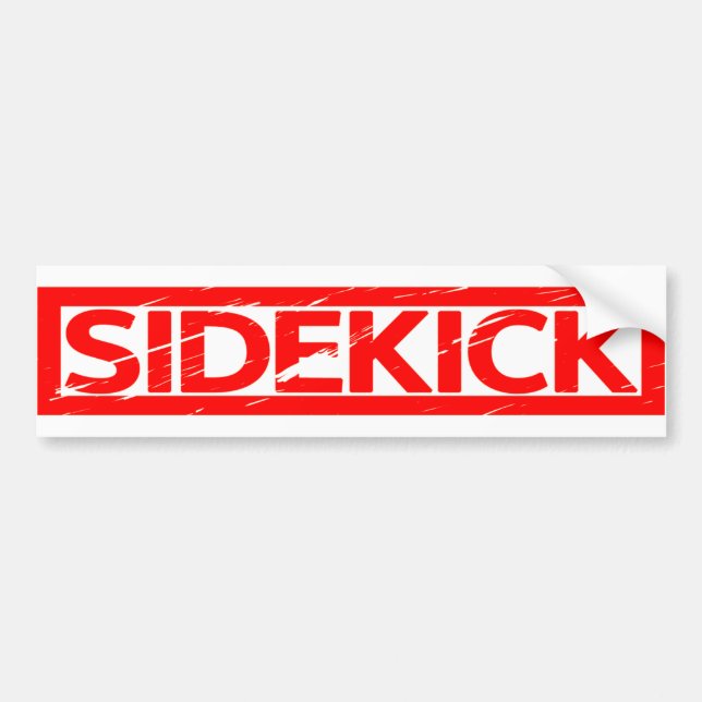 Sidekick Frimärke Bildekal (Framsidan)