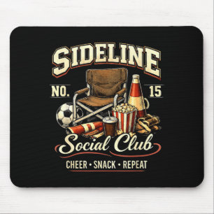 Sideline Social Club Cheer Snack Repeat Soccer Mam Musmatta