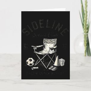 Sideline Social Club Cheer Snack Upprepa Soccer Ma Kort