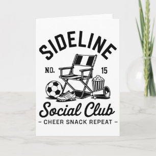 Sideline Social Club Fotboll Mamma Pappa Mors Dag Kort