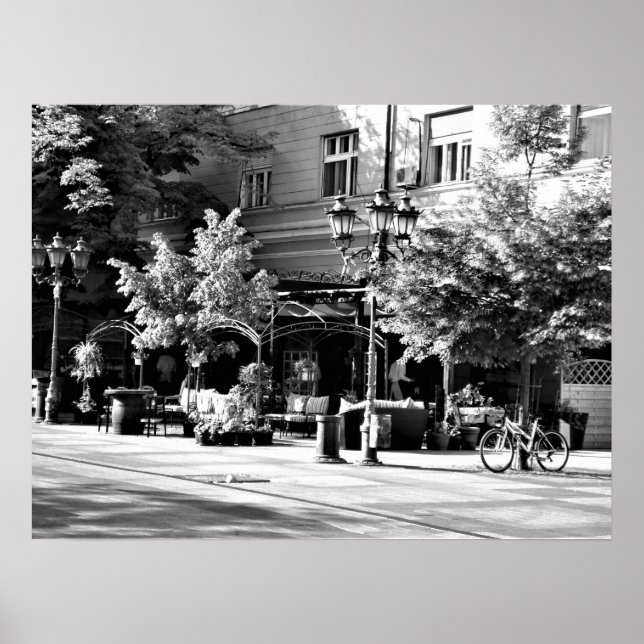 Sidepromene Cafe Poster (Framsidan)