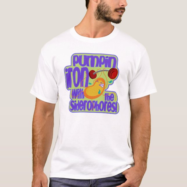 Siderophore utslagsplats t-shirt (Framsida)