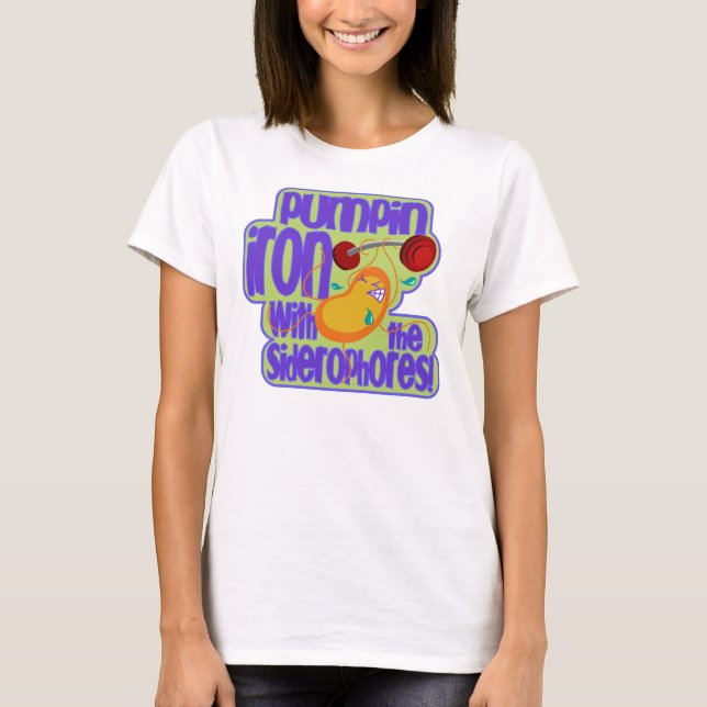 Siderophore utslagsplats t-shirt (Framsida)