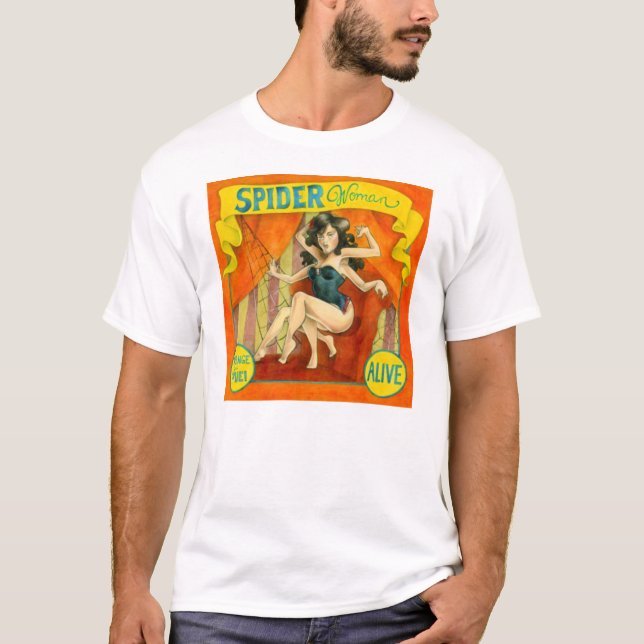 Sideshow freakshow T-shirts, SPIDER WOMAN Tröja (Framsida)