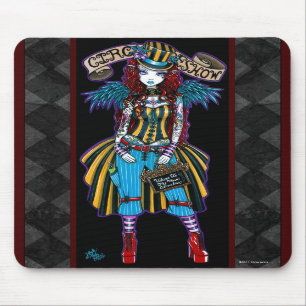 Sideshow Mousepad "för Layla" Steampunk Musmatta