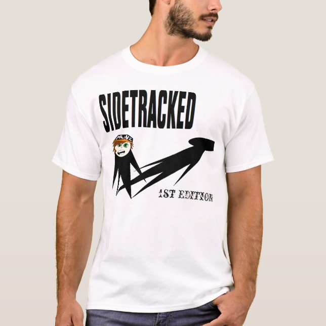 sidetracked tee shirt (Framsida)
