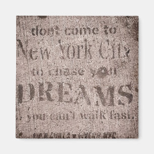 "Sidewalde Dreams-Little Italien, NYC" Magnet