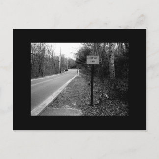 Sidewalds ändar vykort