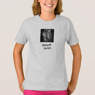 Sidewalk Surfer Pro Image Grå Skater T-Shirt