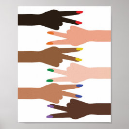 Sideways-Fredstecken Poster