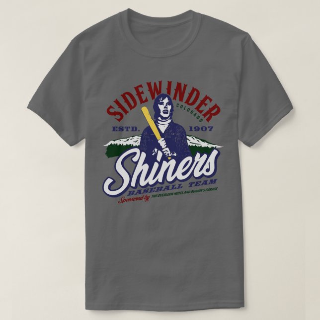 Sidewinder Shiners Baseball T Shirt (Design framsida)