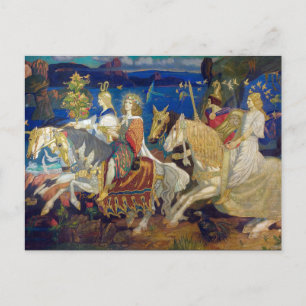 "Sidhe", c. 1911 av John Duncan Vykort