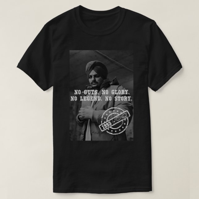 sidhu moose wala dec Classic T-Shirt (Design framsida)